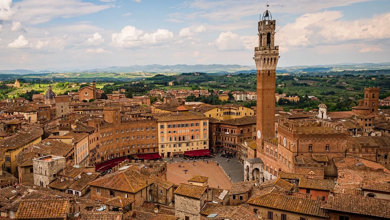 The city of Siena (Italy)