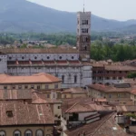 Lucca city in Tuscany (Italy)