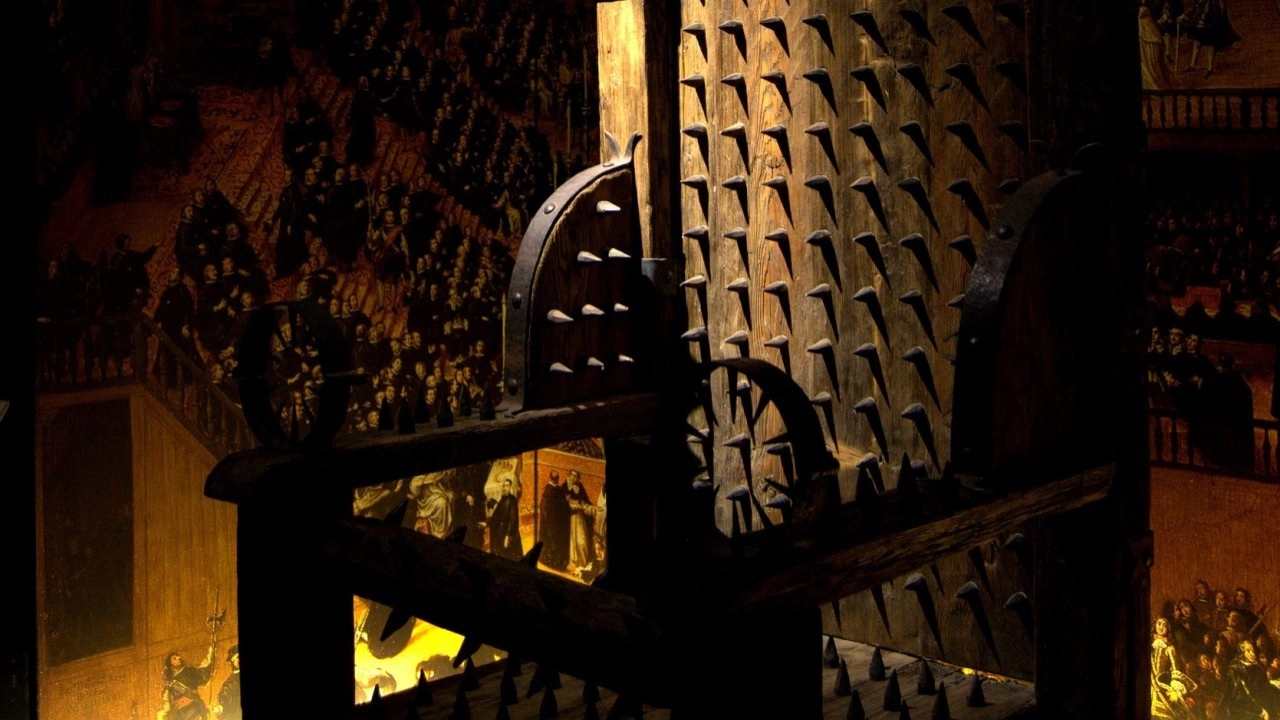 Torture Museum - Medieval Iron Chair